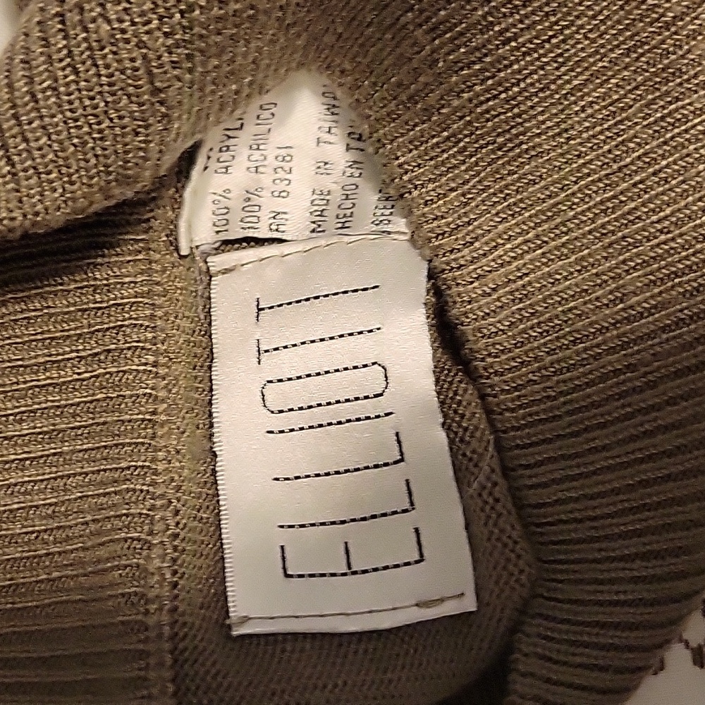Elliot, Medium, Sweater, Olive - Picture 2 of 2